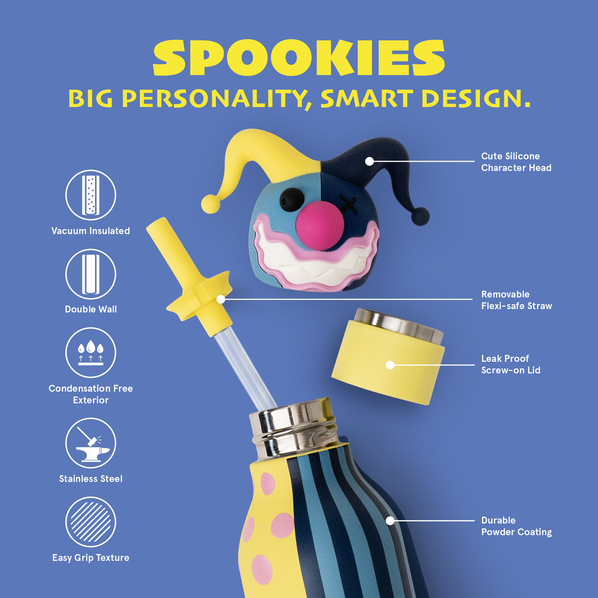 Clown Spookie Bottle