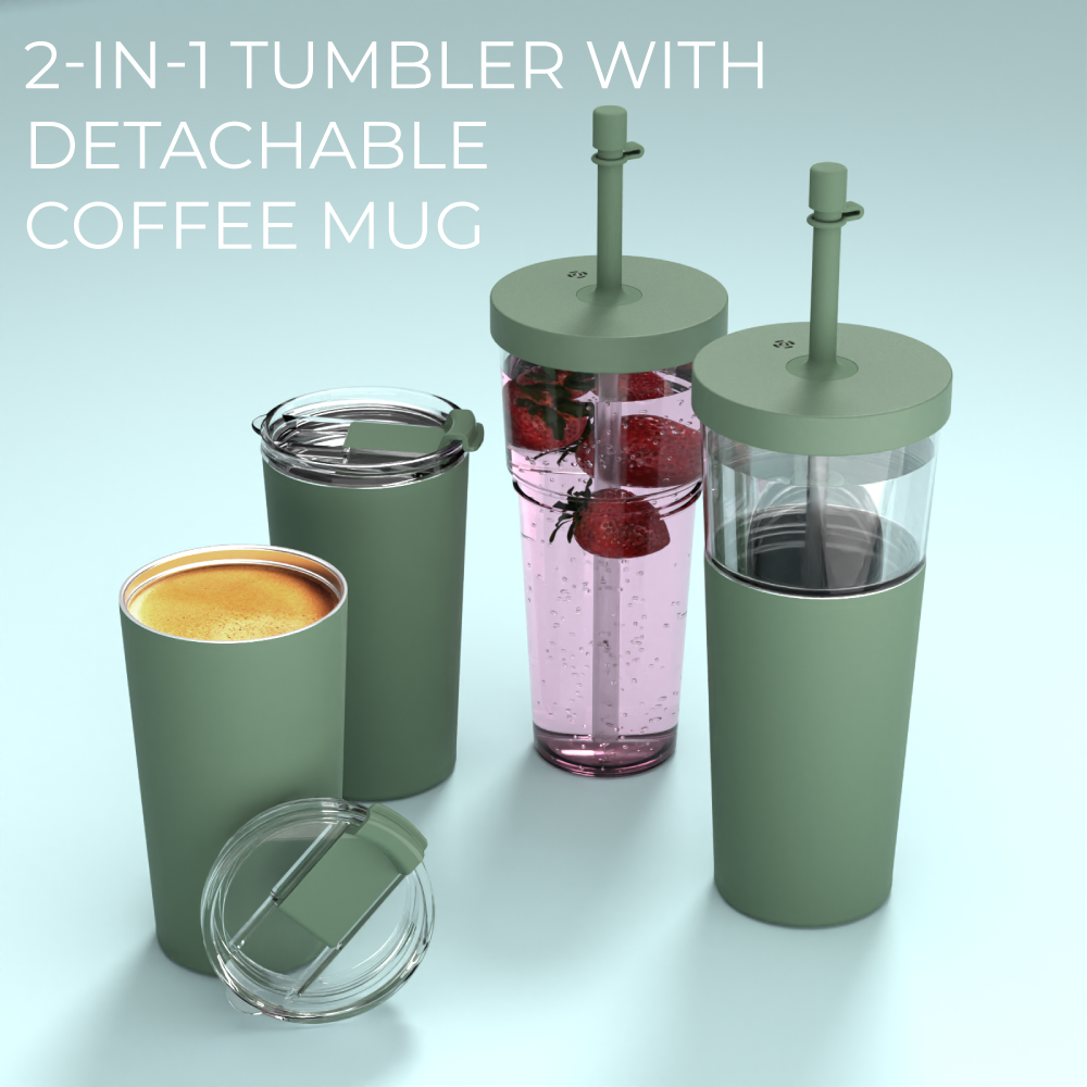 Basil Green Marina Tumbler