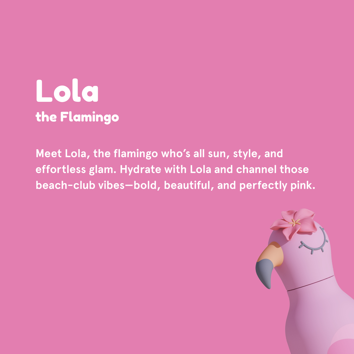 Flamingo Bestie Bottle