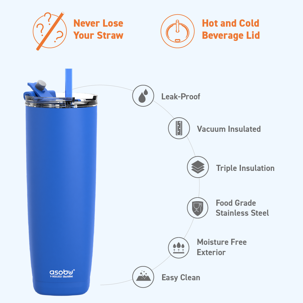 Blue Aqualina Tumbler