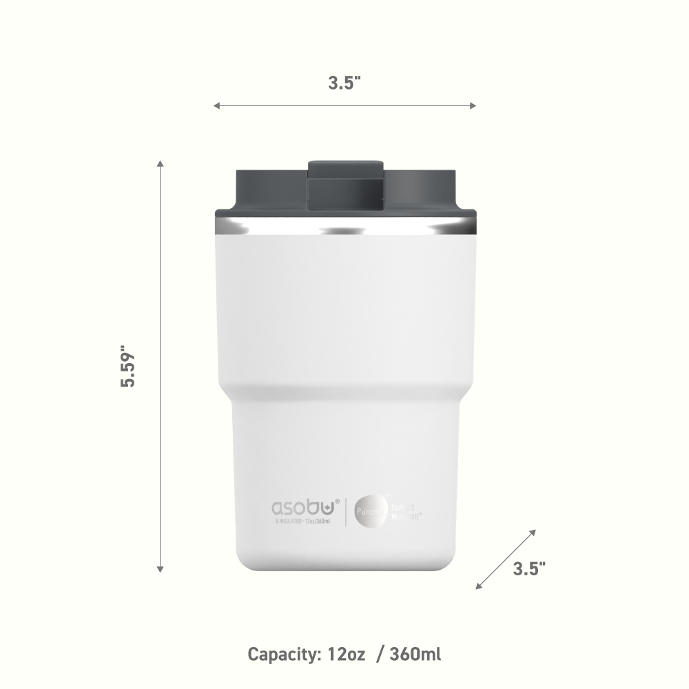 White Coffee Express Tumbler