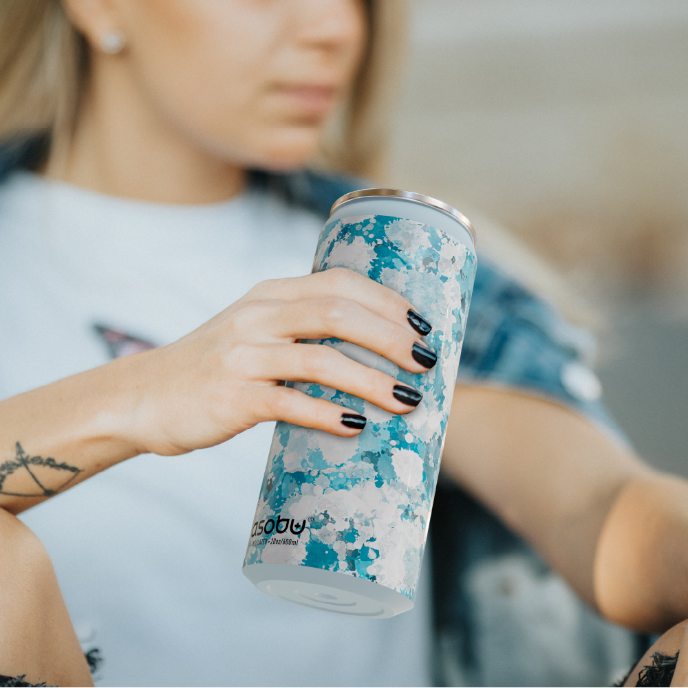 Blue Multi Can Cooler