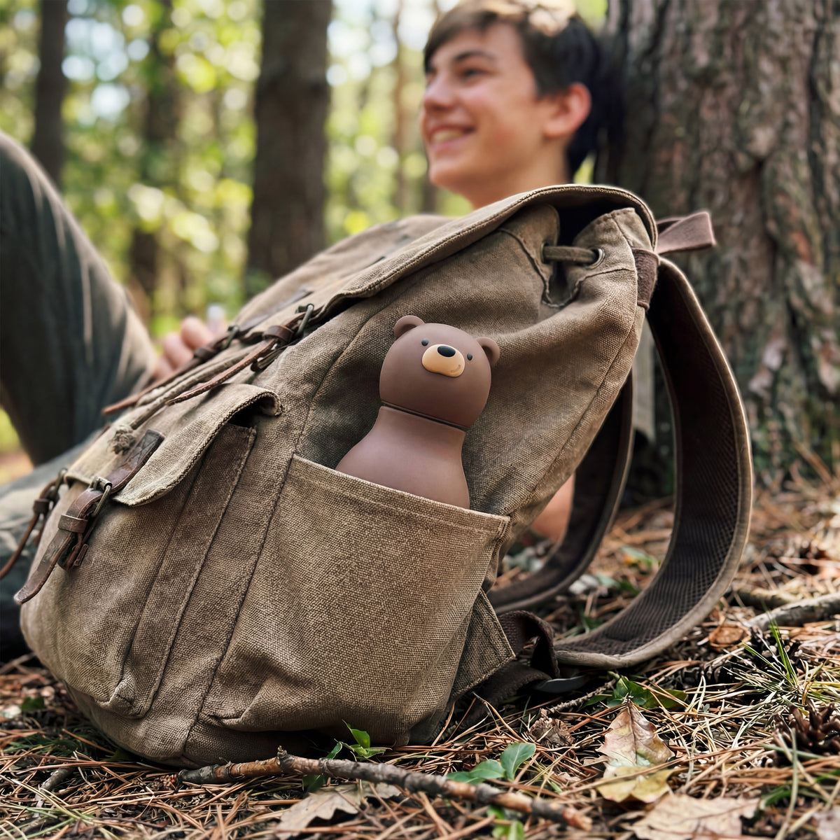 Brown Bear Bestie Bottle