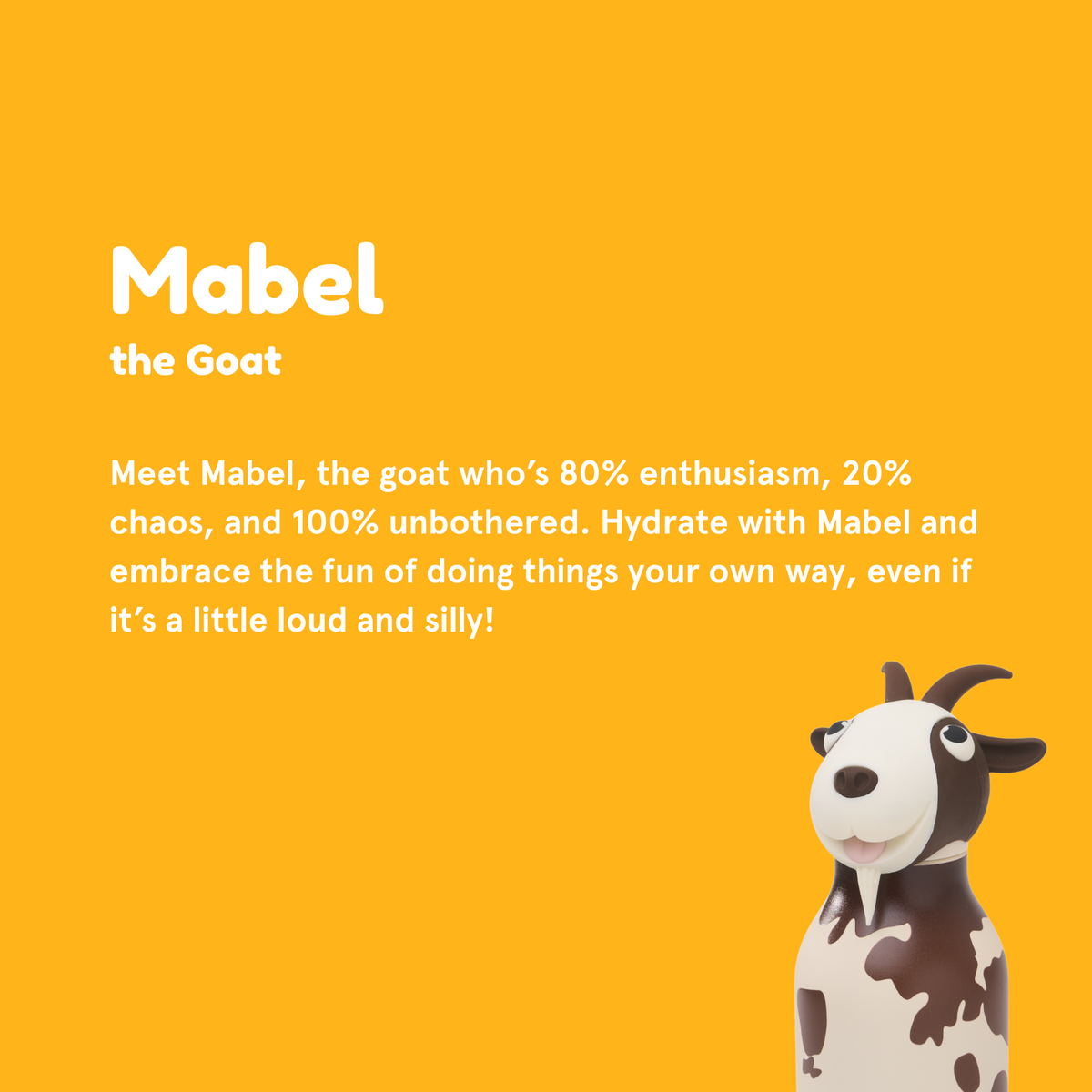 Goat Bestie Bottle
