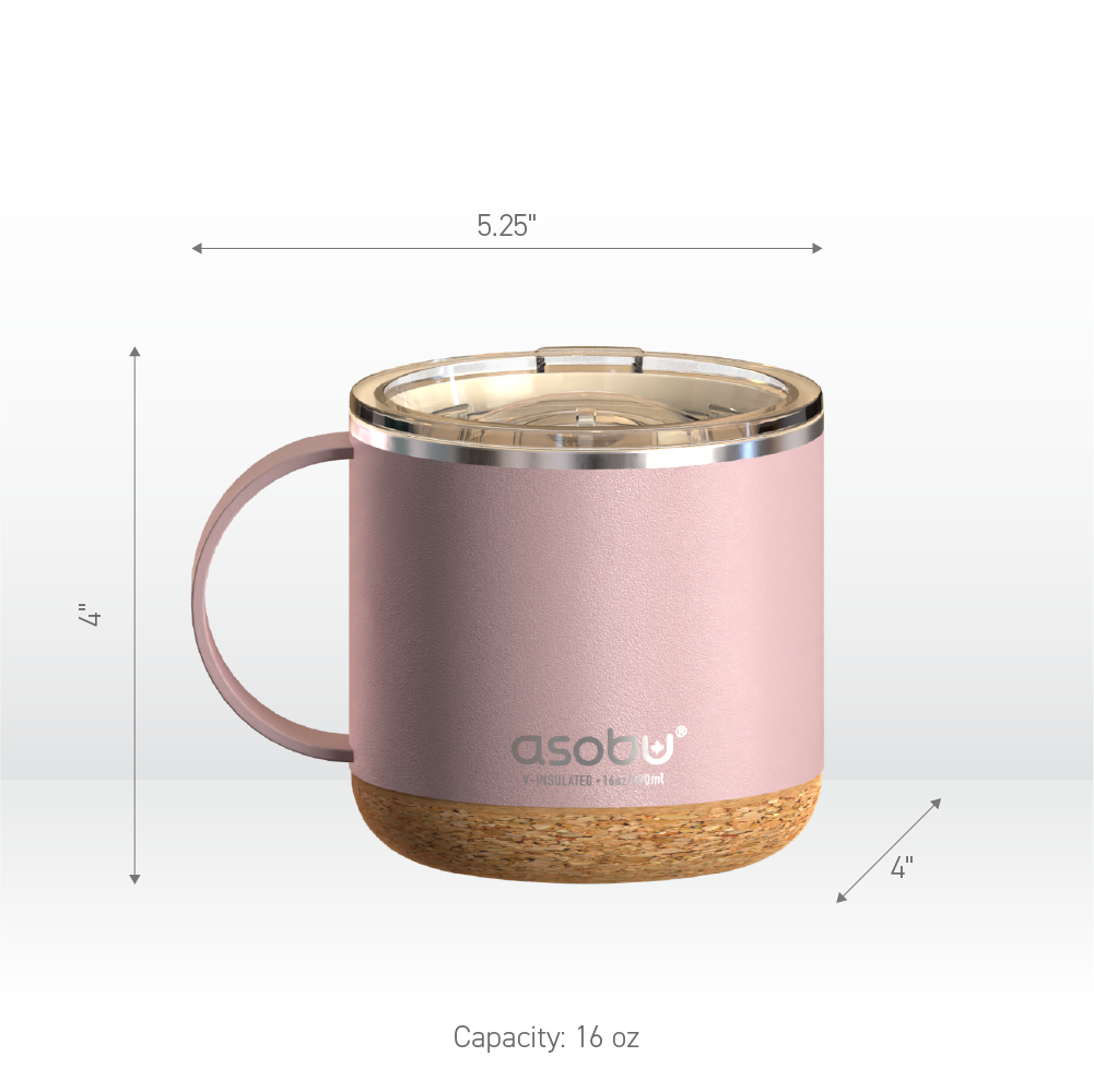 Powdered Pink Infinite Mug